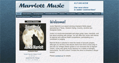 Desktop Screenshot of marriottmusicstore.com